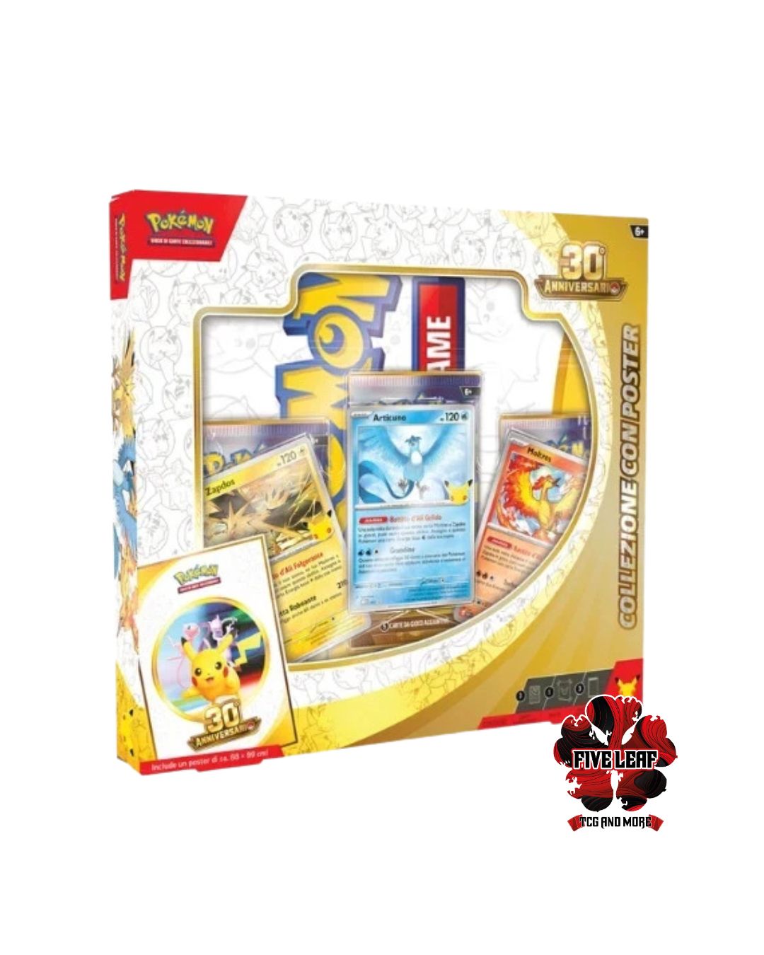 Pokémon 30° Anniversario Collezione con Poster  ITA