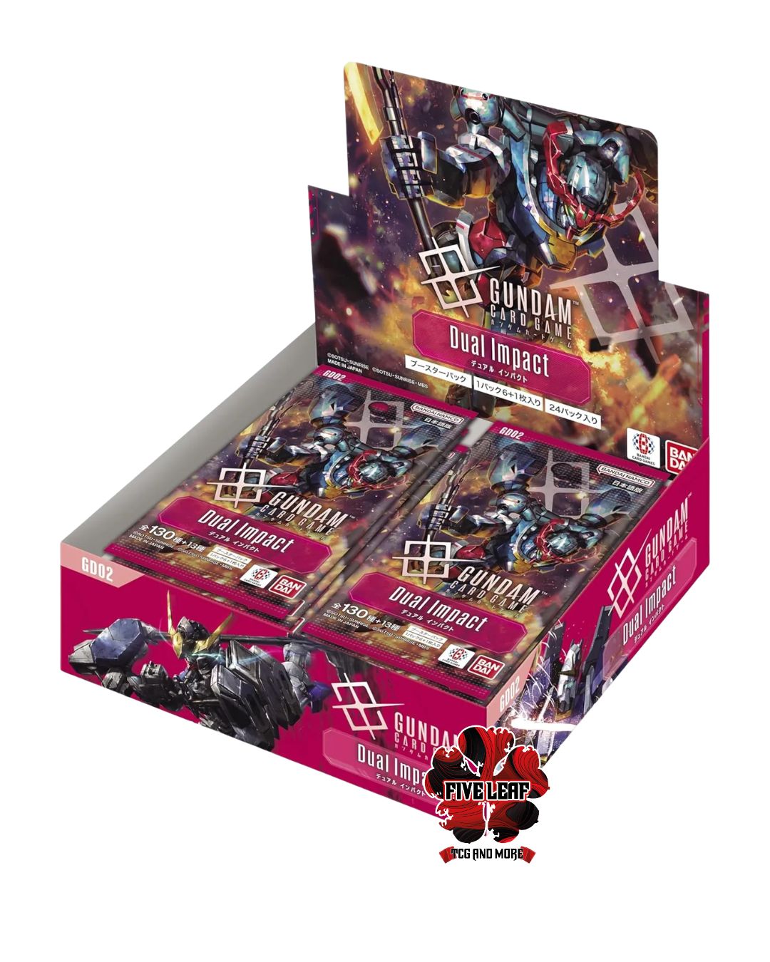 Gundam Dual Impact GD02 Card Box Booster JAP GD-02