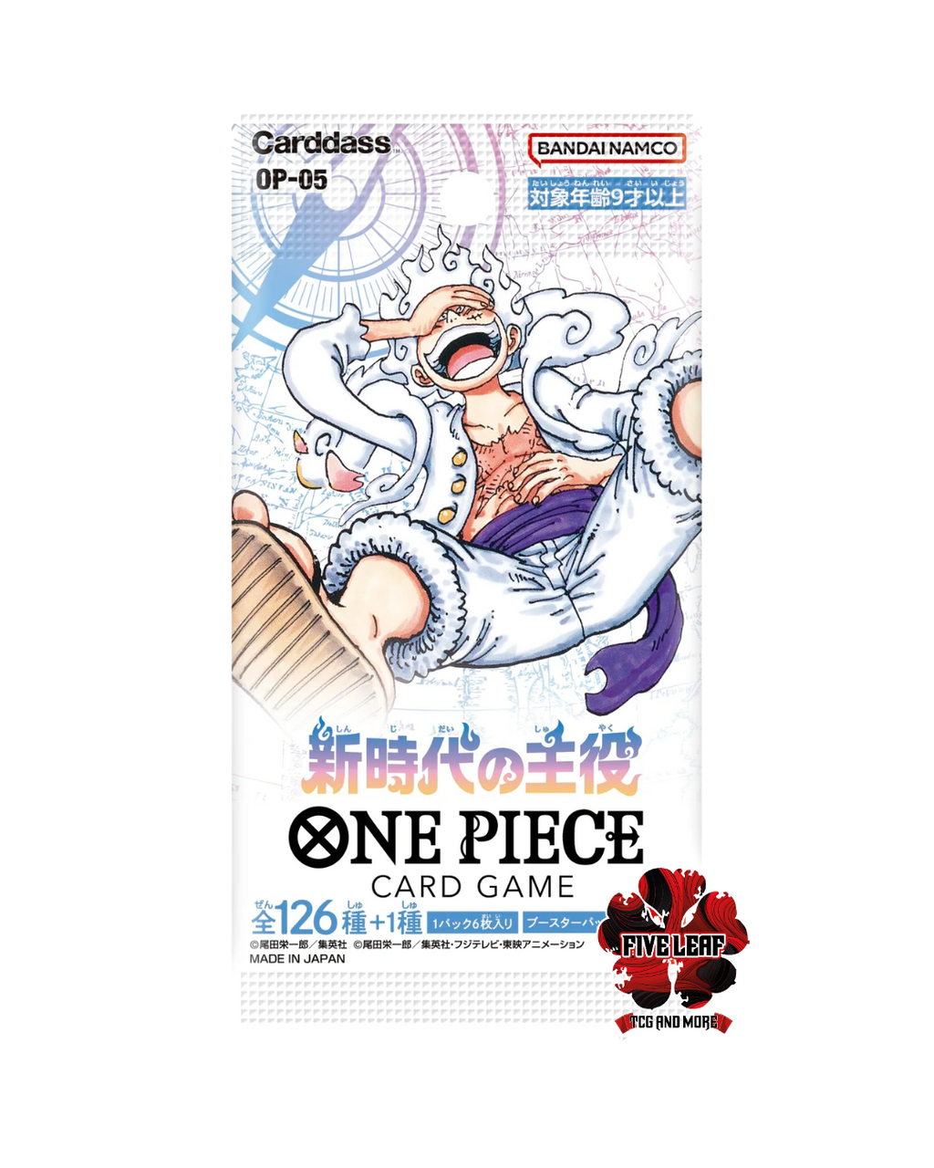 One Piece Card Game The Leader of The New Era – OP05 Bustina jap