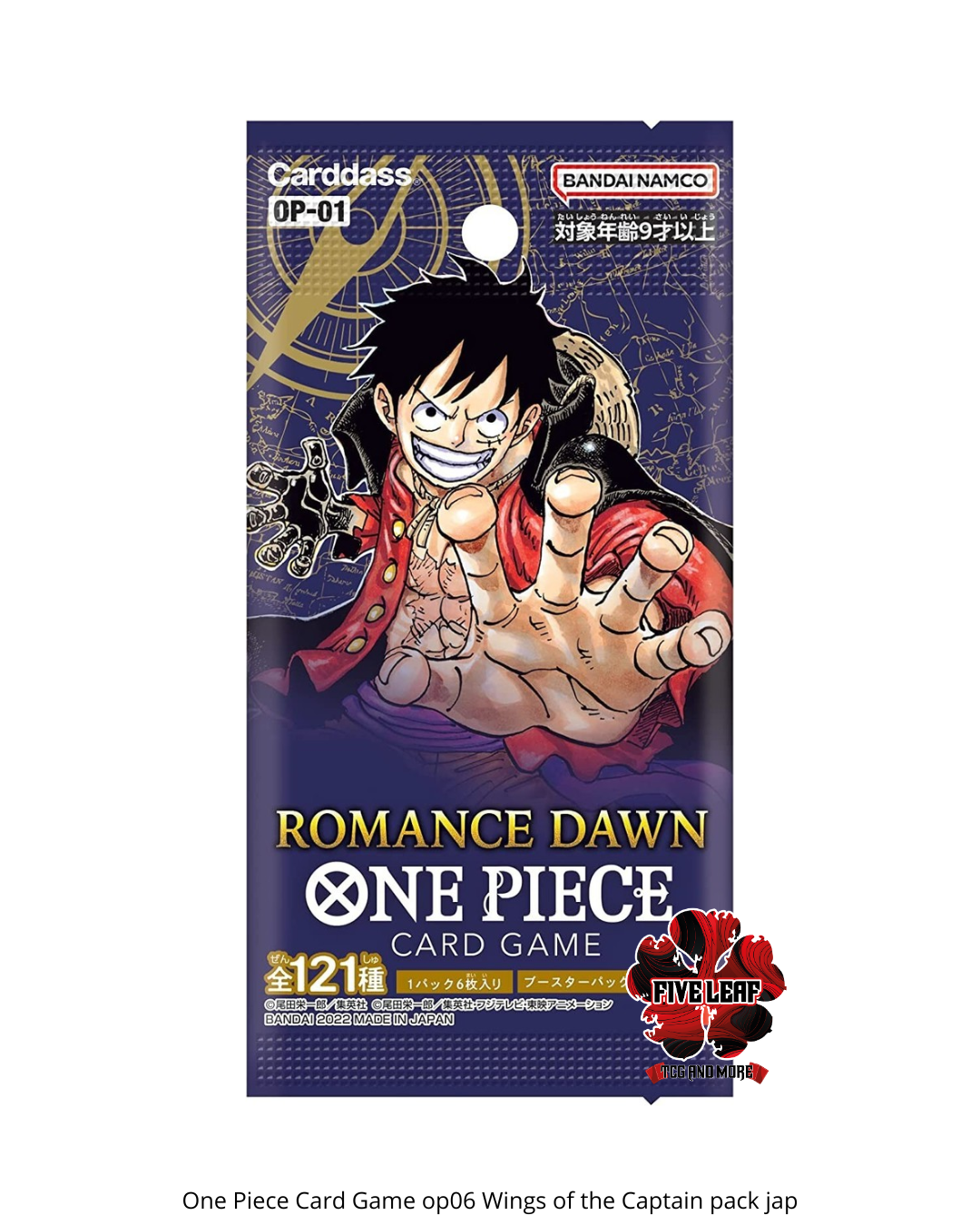 One Piece Card Game op01  Romance Dawn pack jap