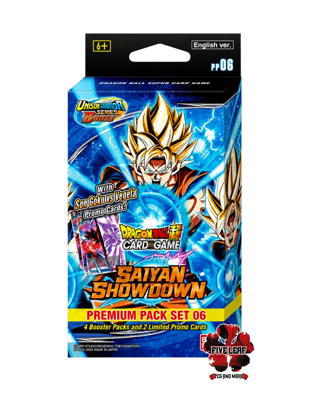 Dragon Ball Premium Pack Saiyan Showdown PP06 (ENG)
