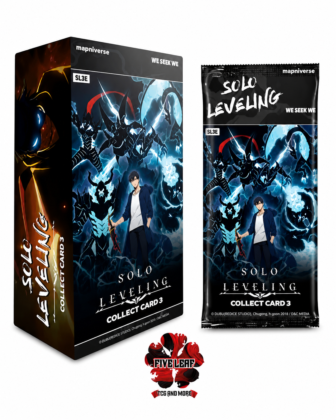 Solo Leveling vol 3 Mapniverse collect card 3