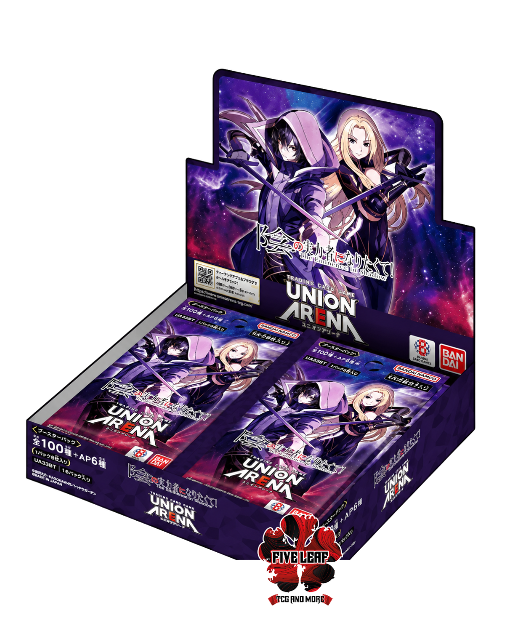 Union Arena The Eminence in Shadow UA52BT Booster Box