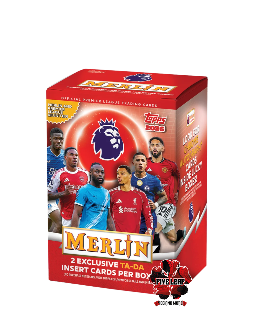 Topps Premier League 2026 Merlin Value Box