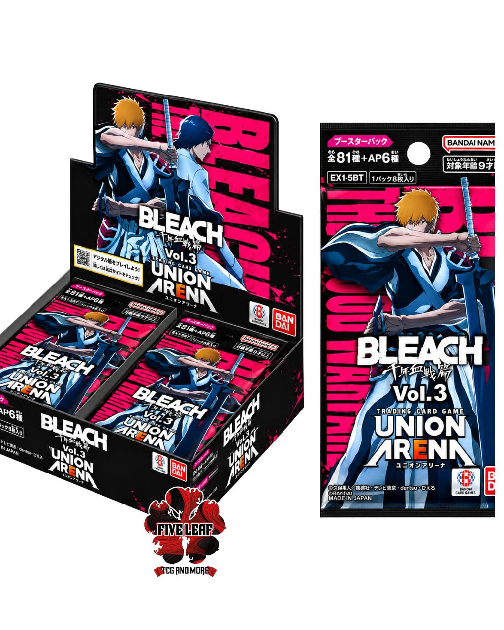 BOOSTER BOX BLEACH VOL. 3 UNION ARENA