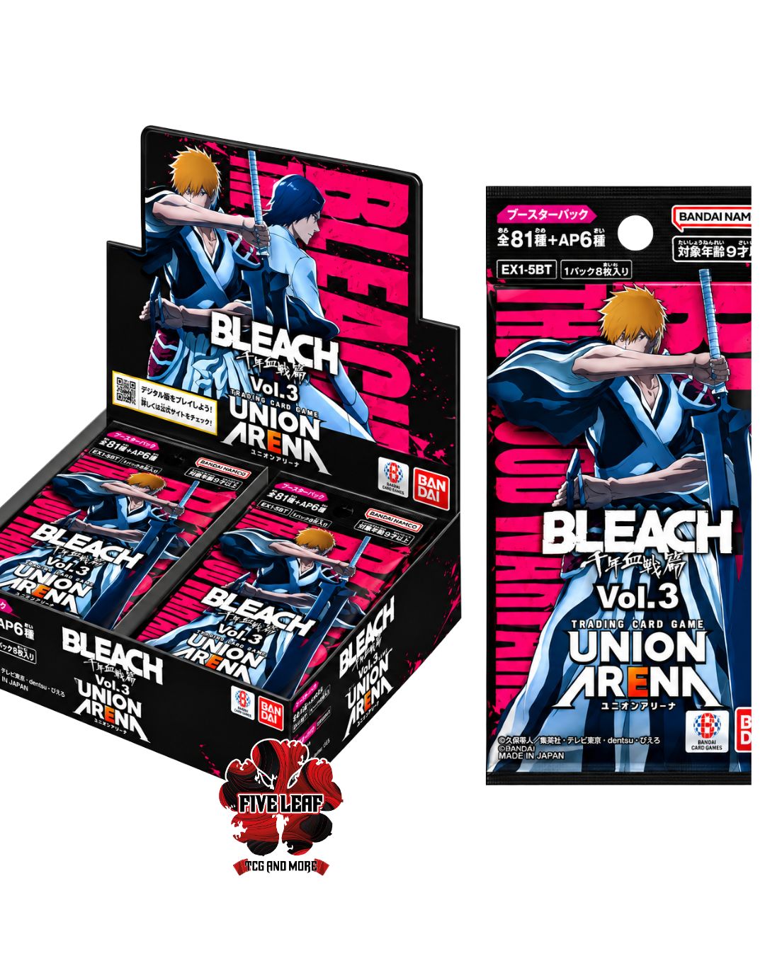 BOOSTER BOX BLEACH VOL. 3 UNION ARENA