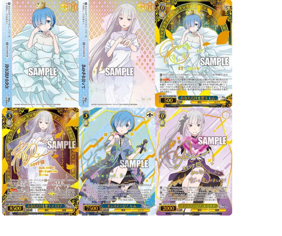 Weiss Schwarz TCG Re:Zero Starting Life in Another World Vol. 4 Box 10 Pack JAP