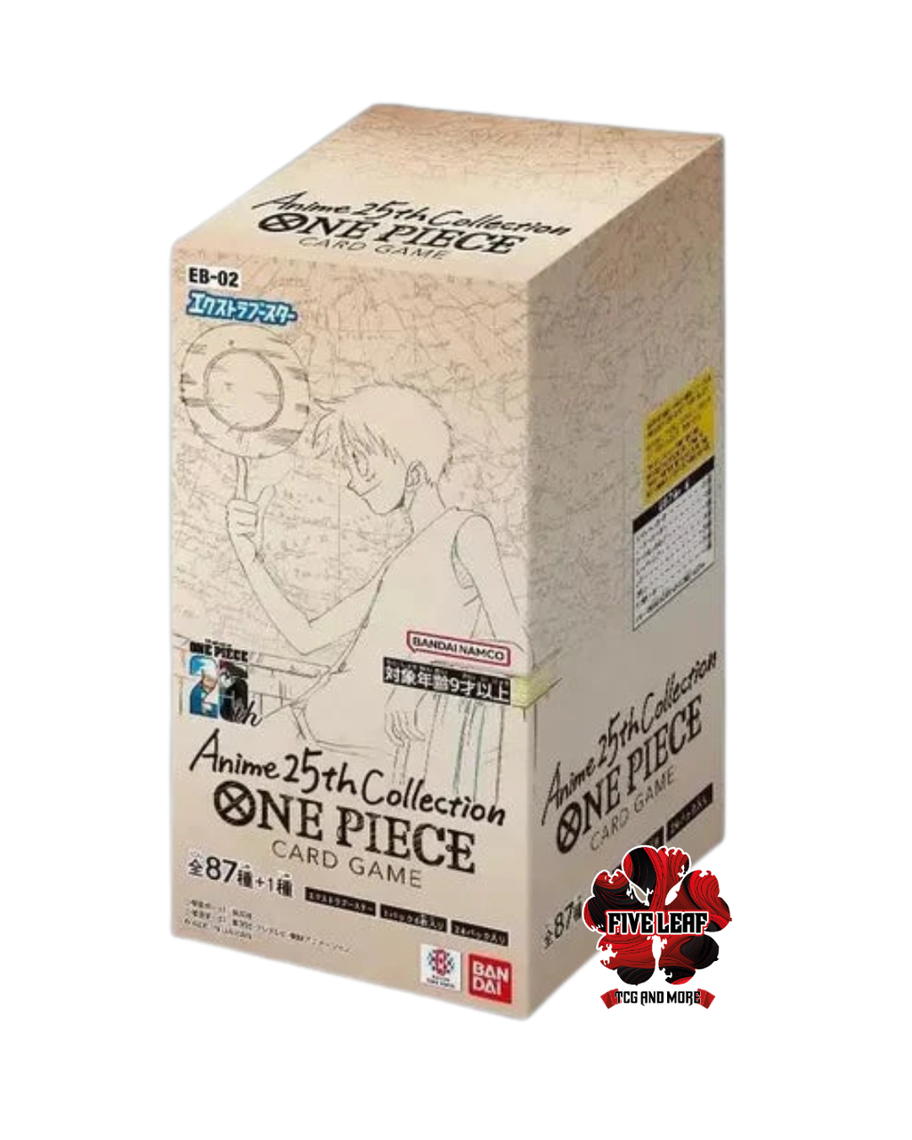 One Piece Card Game Anime 25th Collection EB02 box – 24 Buste (JP)