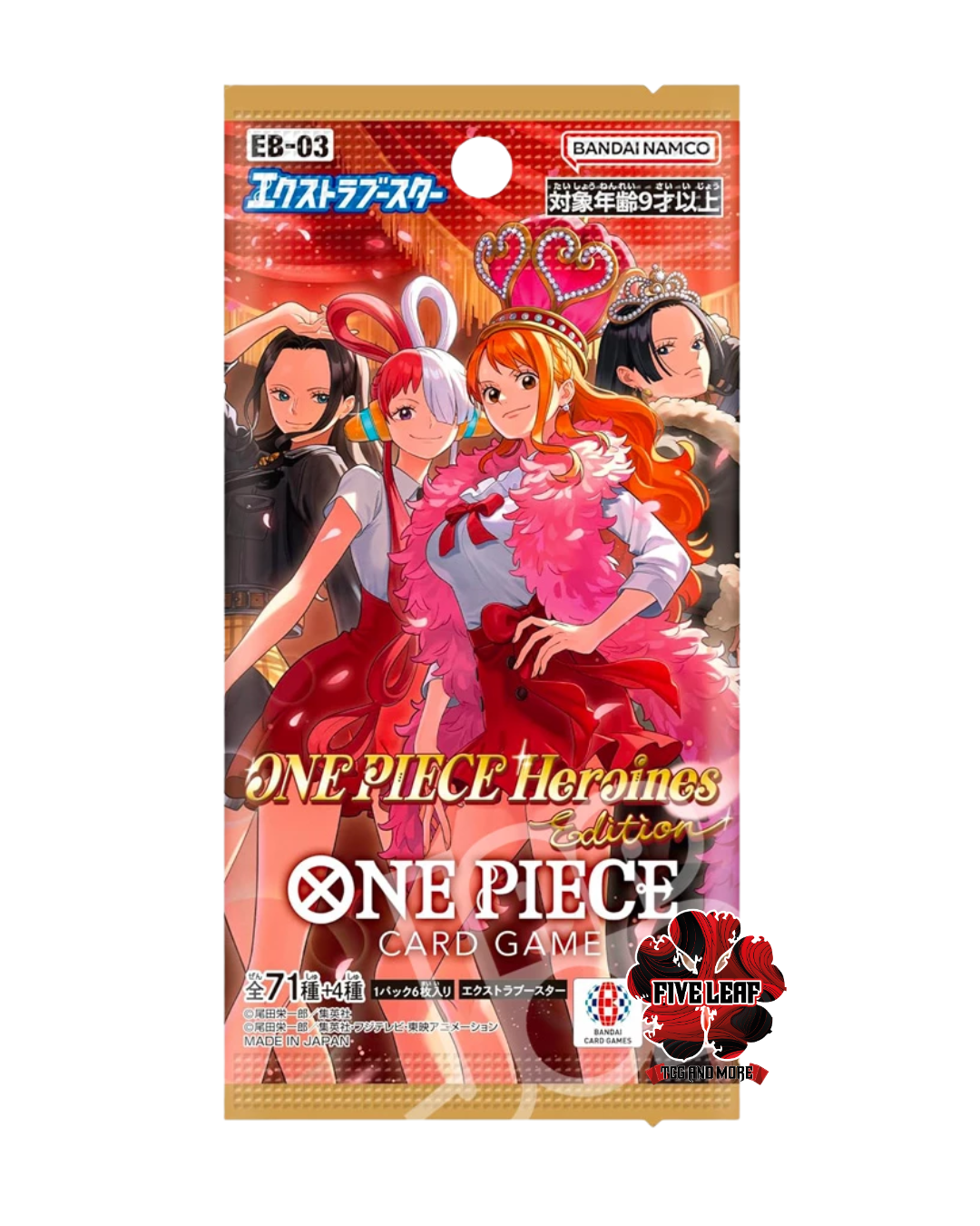 One Piece Card Game Heroines Edition EB03  bustina  jap