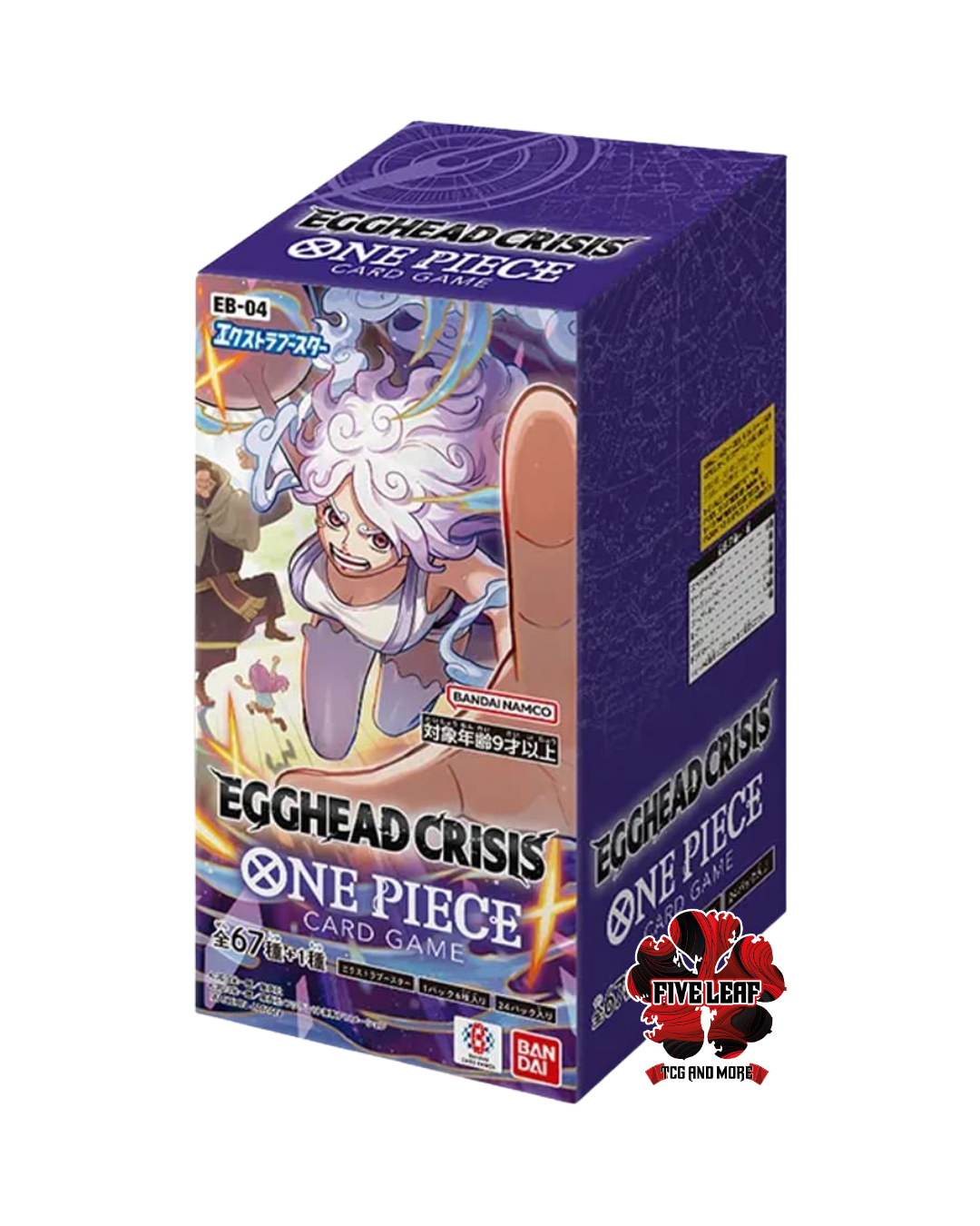 One Piece EB-04 Egghead Crisis Booster Box 24 Bustine JAP