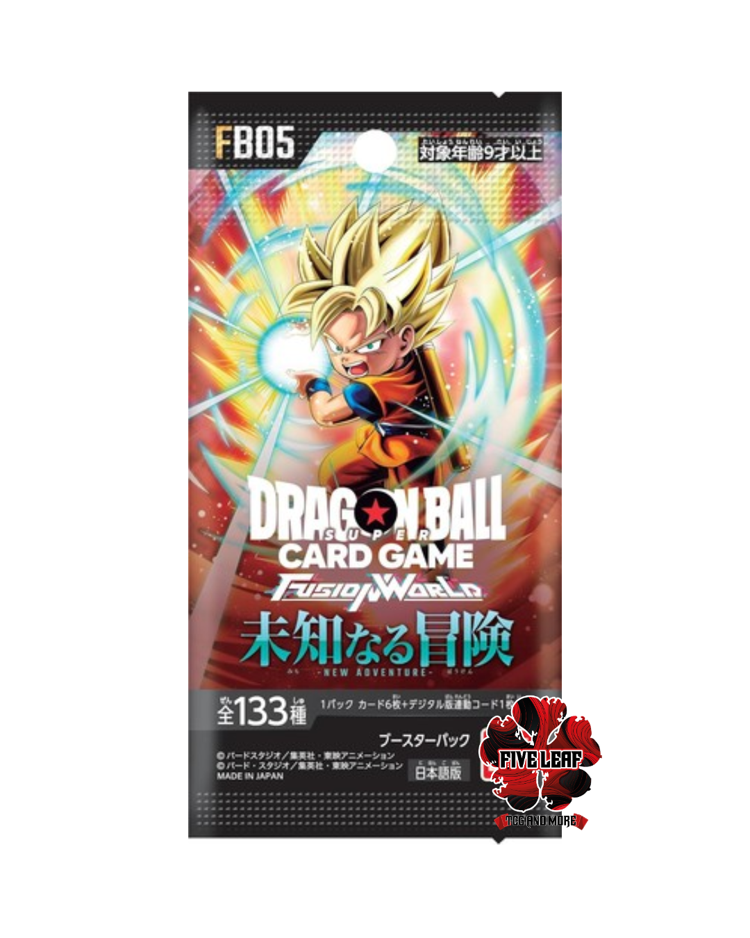 Dragon Ball Fusion World - New Adventure Bustina FB05 JAP