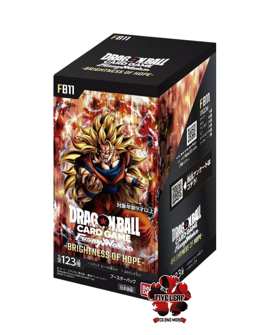 Booster box FB11 Brightness of Hope Dragon Ball Fusion World jap