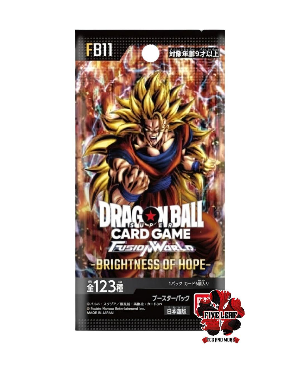 FB11 Brightness of Hope Dragon Ball Fusion World jbustina jap