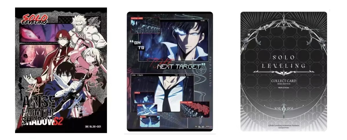 Solo Leveling vol 3 Mapniverse collect card 3