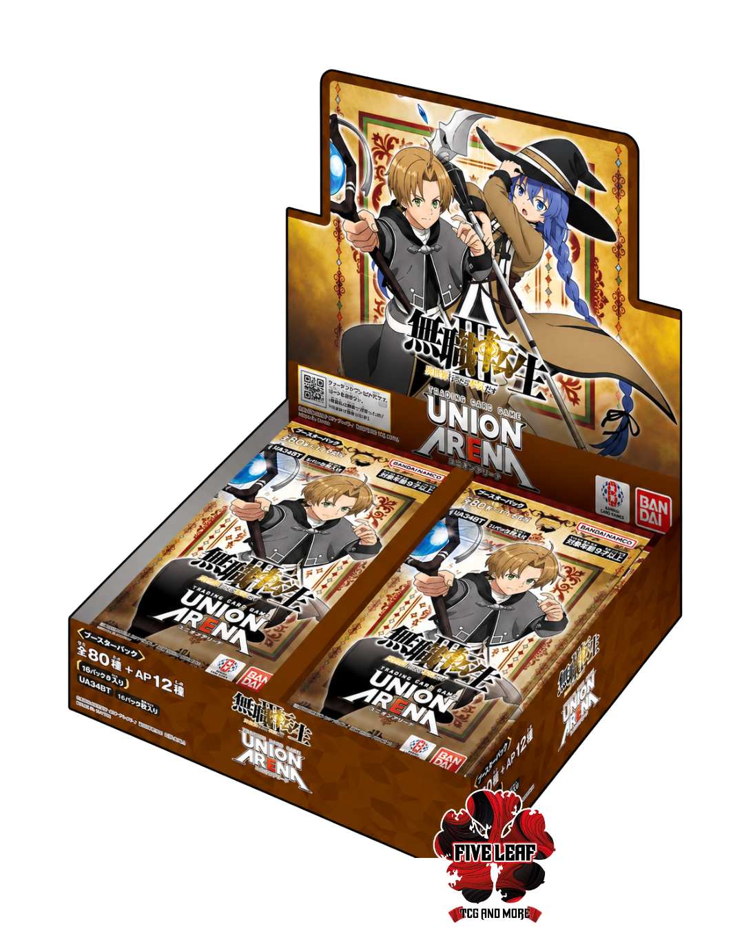 Union Arena Mushoku Tensei Jobless Reincarnation UA54BT Booster Box