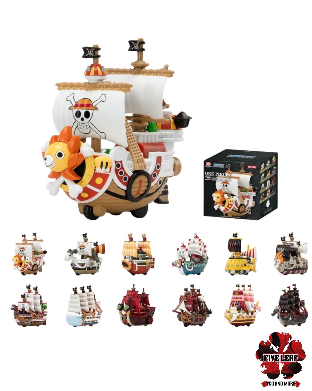 One Piece Serie The Grand Line Modellino Nave Blind Box