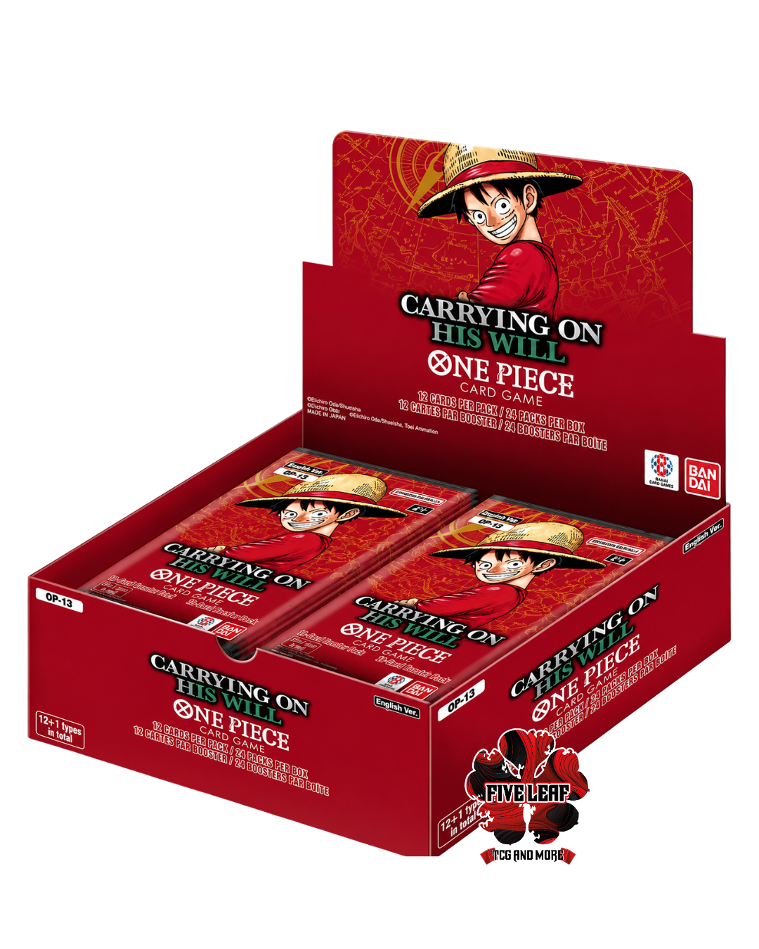 One Piece Card Game – OP-13 – Display 24 Bustine (ENG)