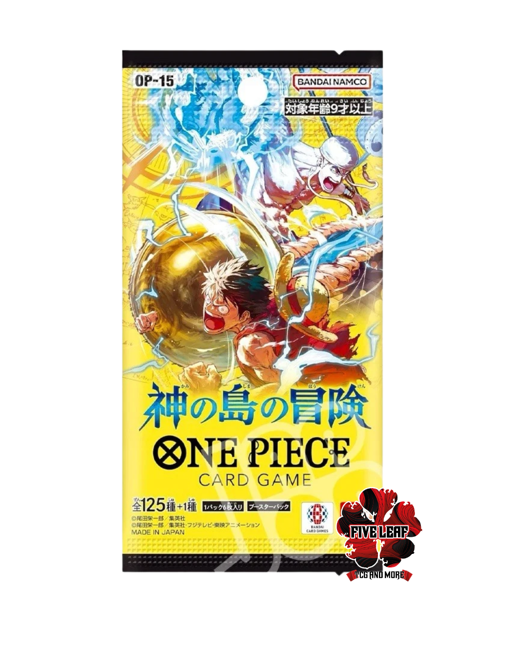 One Piece Card Game OP-15 Adventure on Kami's Island bustina Jap