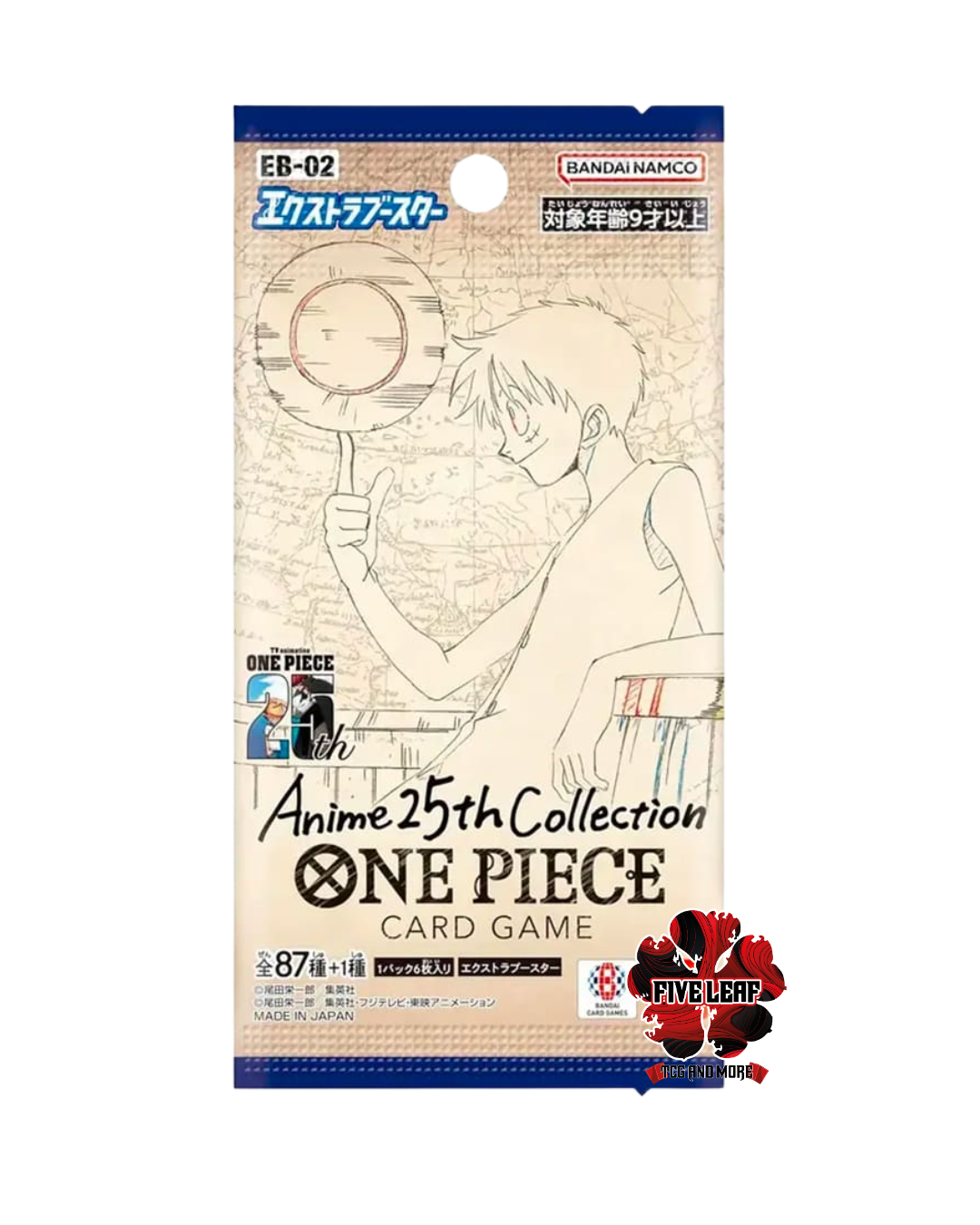 One Piece Card Game Anime 25th Collection EB02 bustina –  (JP)