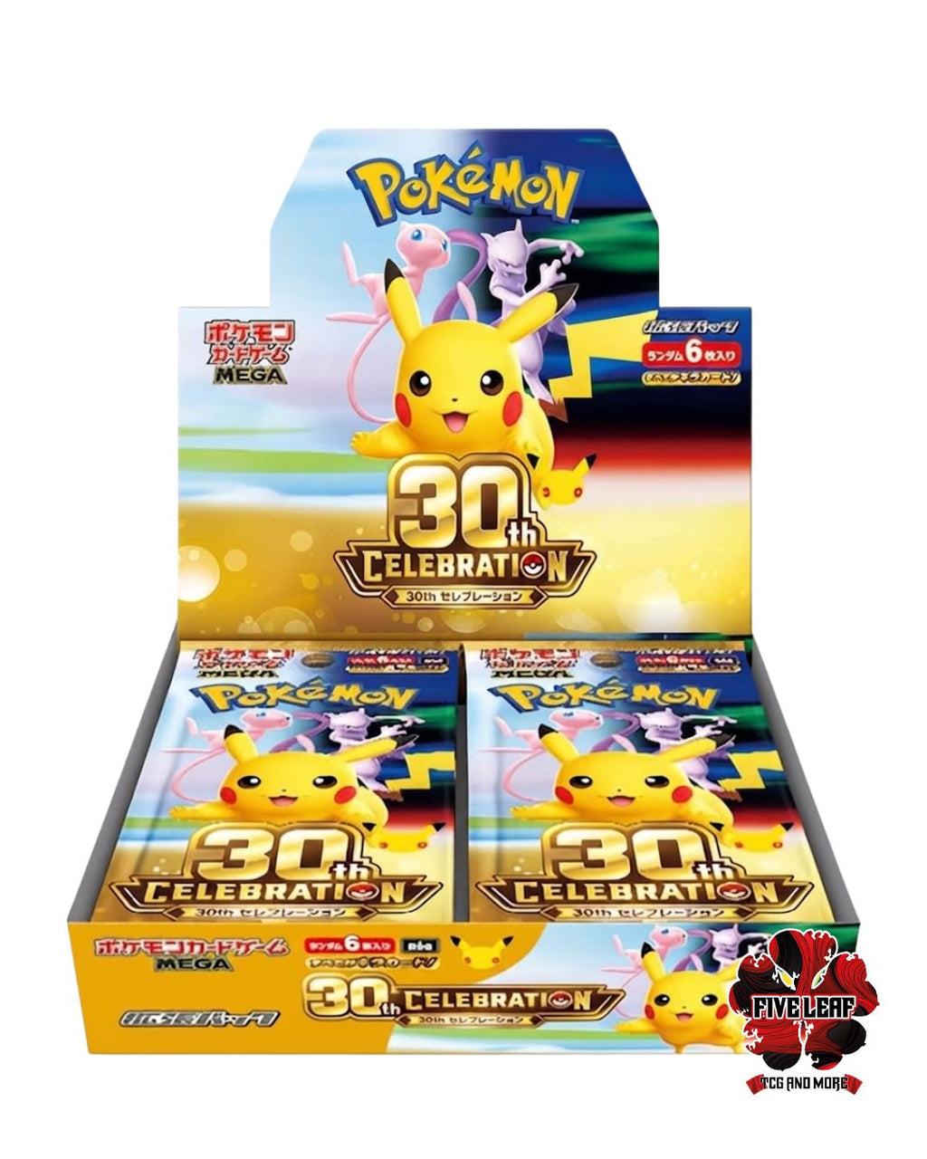 POKÉMON  30th CELEBRATION BOOSTER BOX JAP