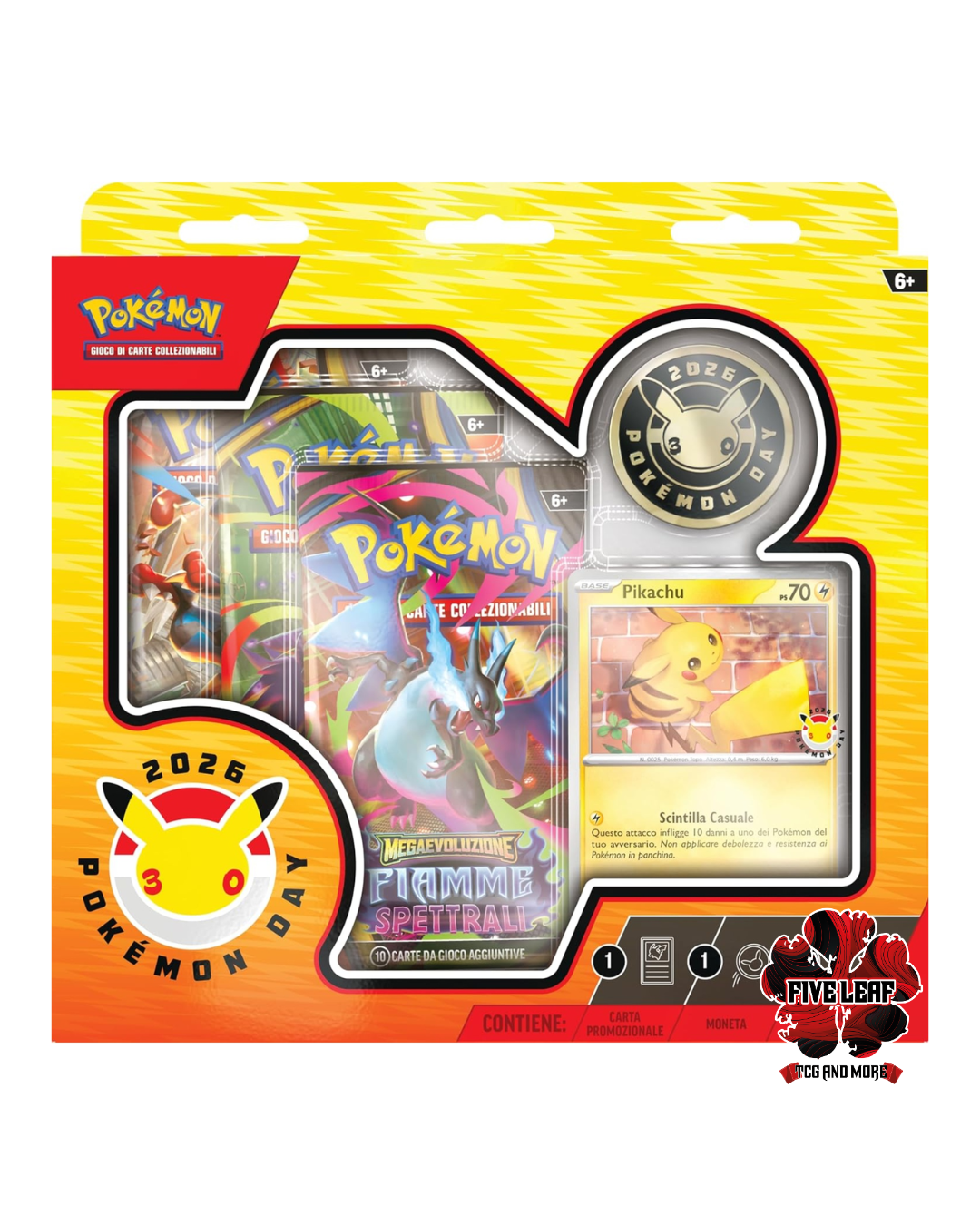 Pokémon day 2026 – collezione speciale pikachu | carte promo e buste gcc pokémon ita