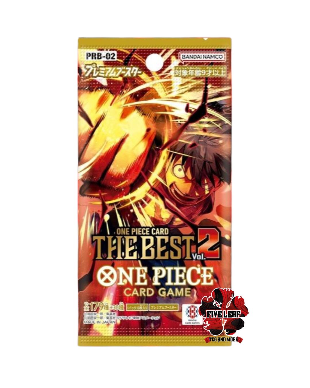 One Piece PRB-02 Bustina singola sealed JAP
